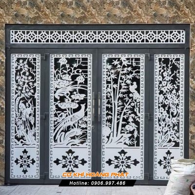 Làm Cửa Cổng Sắt CNC Tại Bình Dương