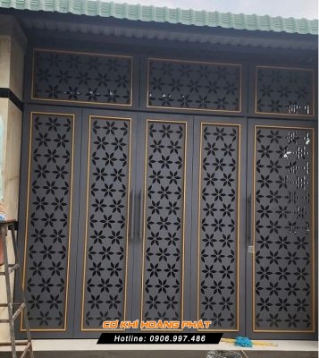 Mẫu cổng sắt cnc đẹp