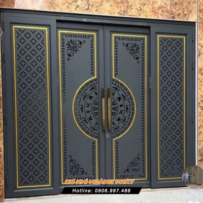 Làm Cửa Cổng Sắt CNC Tại TPHCM