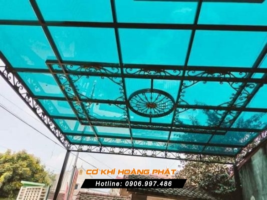 Làm mái nhựa poly tại Quận 8 TPHCM