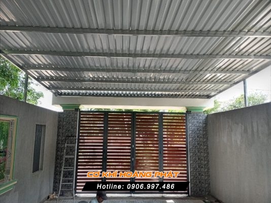 Làm mái tôn tại Bến Cát Bình Dương