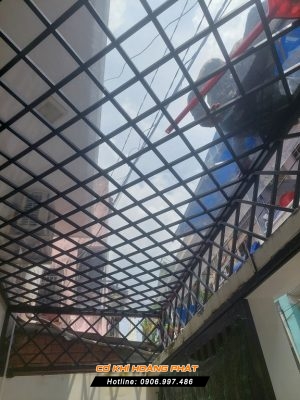 Thi công chuồng cọp ban công sân thượng tại Bình Thạnh