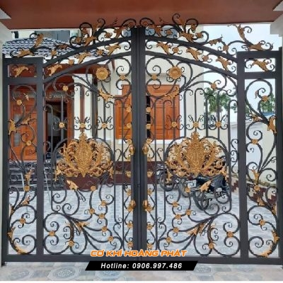 Làm Cửa Cổng Sắt Mỹ Thuật Tại Bình Dương