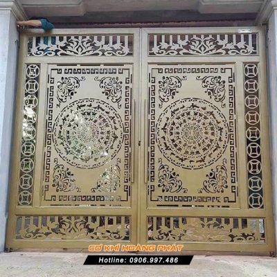 Làm Cửa Cổng Sắt CNC Tại Quận Thủ Đức