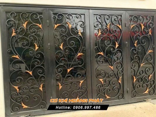 mẫu cửa sắt nghệ thuật