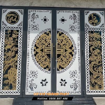 Làm Cửa Cổng Sắt CNC Tại Quận 2