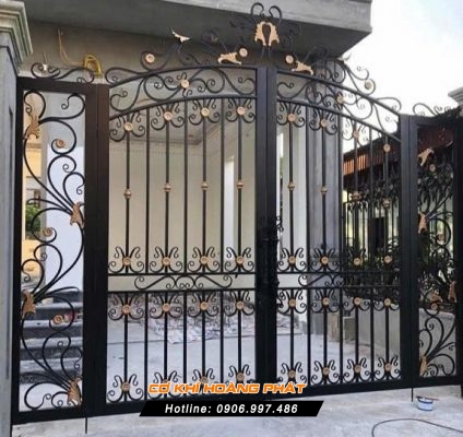 Cửa cổng sắt mỹ thuật