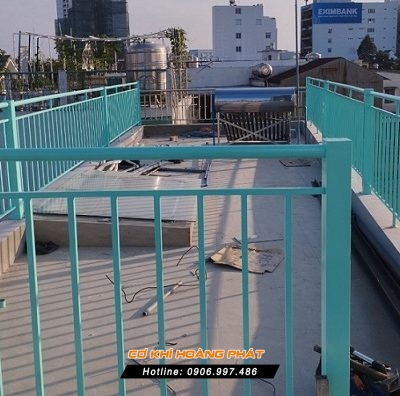 Làm Lan Can Sân Thượng Tại Quận 10