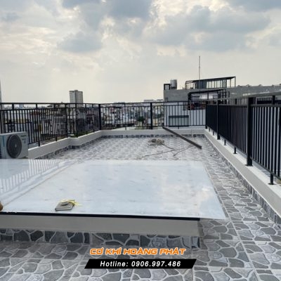 Làm Lan Can Sắt Sân Thượng Tại Quận 8