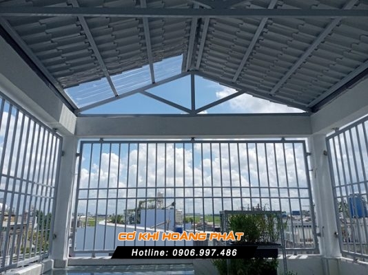 Thi công khung sắt chống trộm tại Thuận An