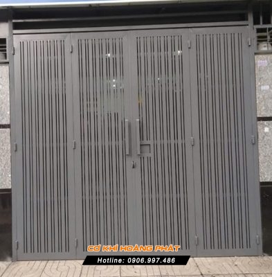 Mẫu cửa cổng rào sắt đẹp