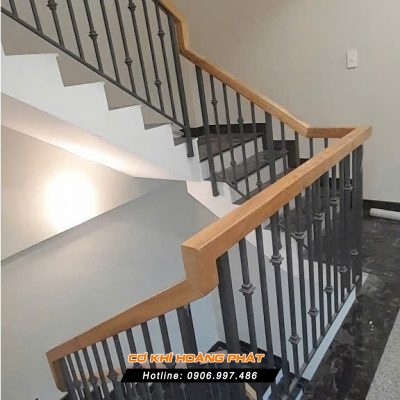 Làm lan can cầu thang sắt tại TP Thủ Đức