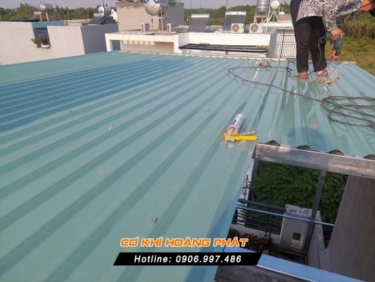 Báo giá lợp mái tôn tại Quận 3
