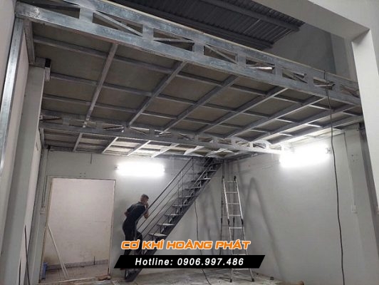 Làm sàn gác lửng tại quận Tân Phú