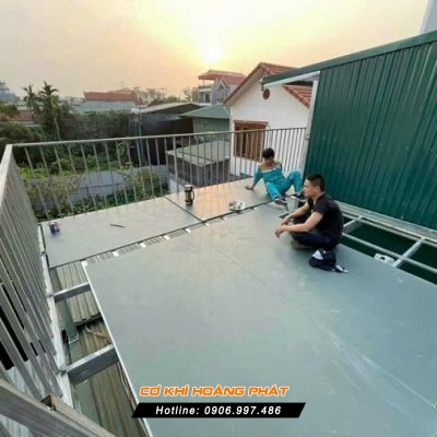 Làm sàn gác lửng tại quận Tân Phú
