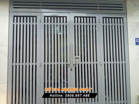 Thi công cửa cổng sắt tại Hóc Môn