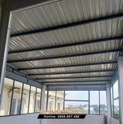Báo giá lợp mái tôn sân thượng tại Quận 4