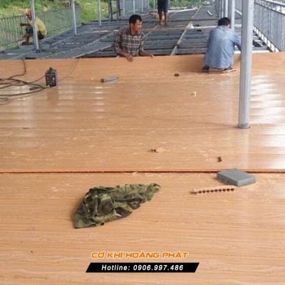 Thi công sàn gác lửng tại Quận 12