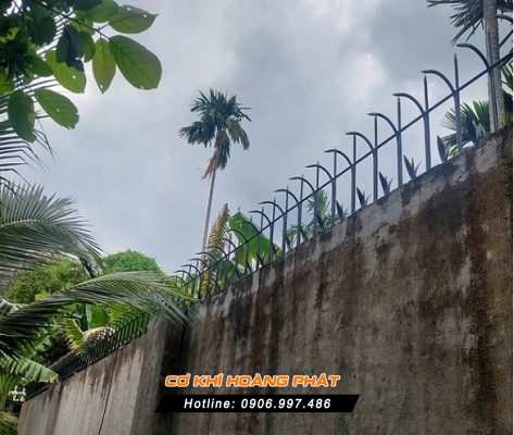 Thi công chông hàng rào sắt đặc tại TPHCM