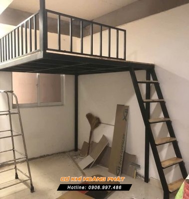 Thi công sàn gác lửng tại Quận 12