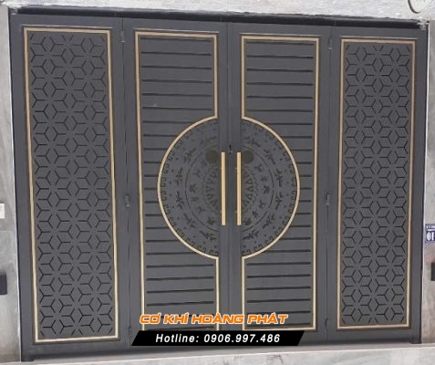 Làm cửa cổng sắt CNC tại Quận 11 TPHCM