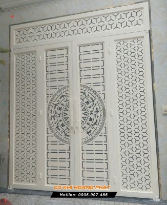 Làm cửa cổng sắt CNC tại Quận 10 TPHCM