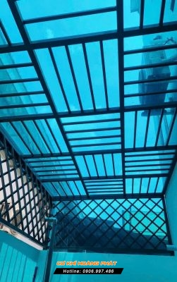 Làm khung sắt bảo vệ tại Long Thành Đồng Nai