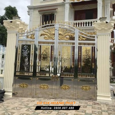 Làm cửa cổng inox tại Thủ Đức