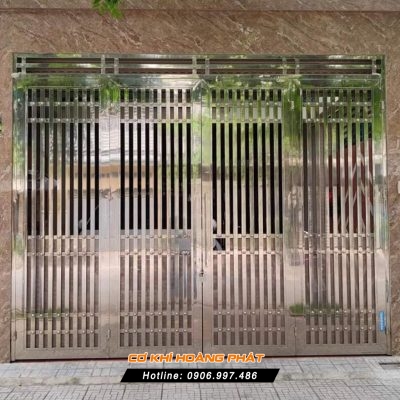 Làm cửa cổng inox tại Thủ Đức