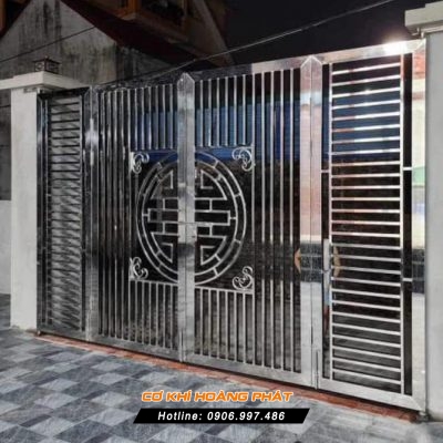 Làm cửa cổng inox tại TP HCM