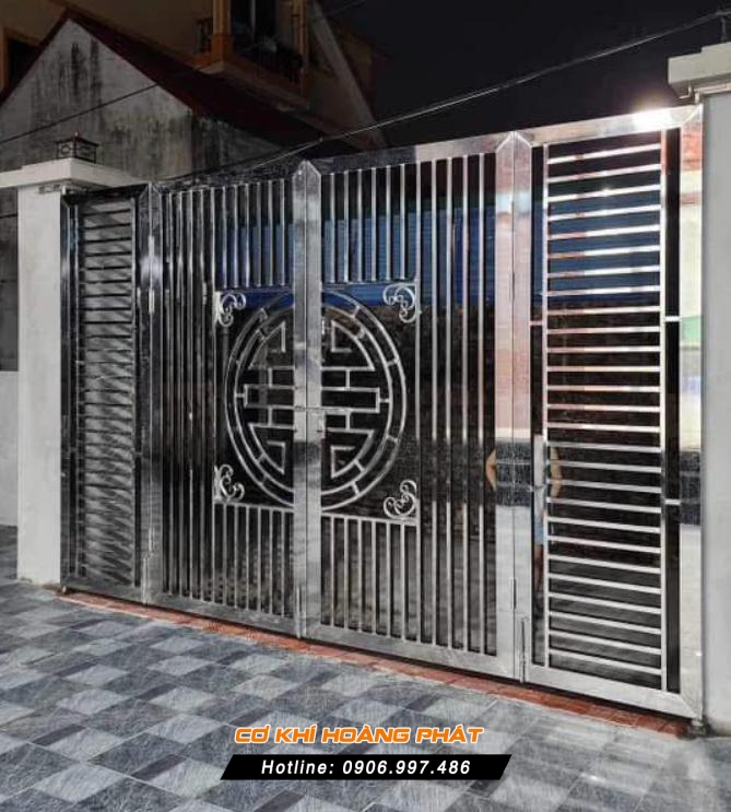 Làm cửa cổng inox tại TP HCM