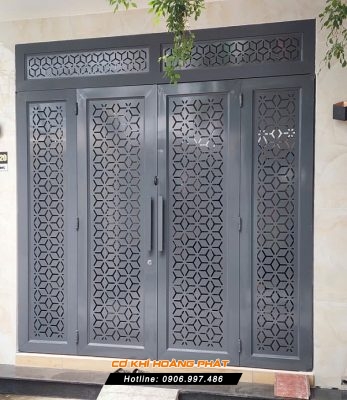 Báo giá cửa cổng sắt tại Bình Chánh