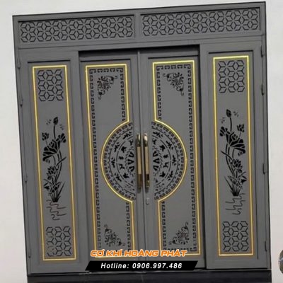 Làm Cửa Cổng Sắt CNC Tại Quận Thủ Đức