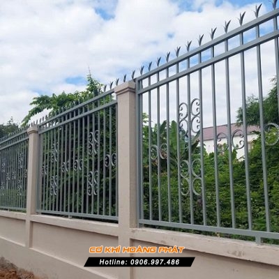 Làm hàng rào sắt tại Long Thành Đồng Nai