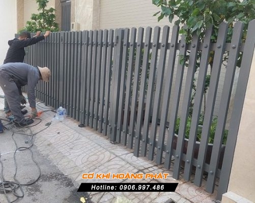Làm hàng rào sắt tại Nhơn Trạch Đồng Nai