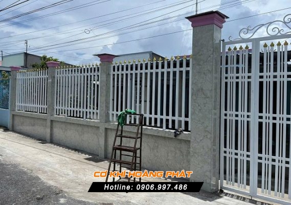 Làm hàng rào sắt tại Long Thành Đồng Nai