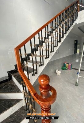 Báo giá lan can cầu thang sắt tại TPHCM