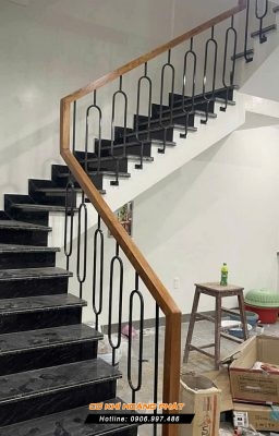 Báo giá lan can cầu thang sắt tại TPHCM