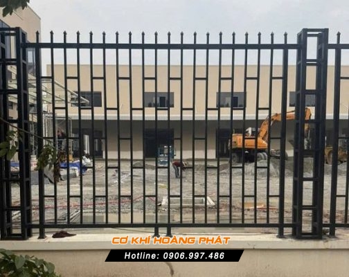 Làm hàng rào sắt tại Long Thành Đồng Nai