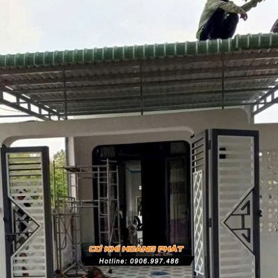Báo giá thi công mái tôn tại Hóc Môn