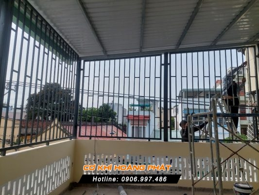 Làm khung sắt bảo vệ tại Vĩnh Cửu
