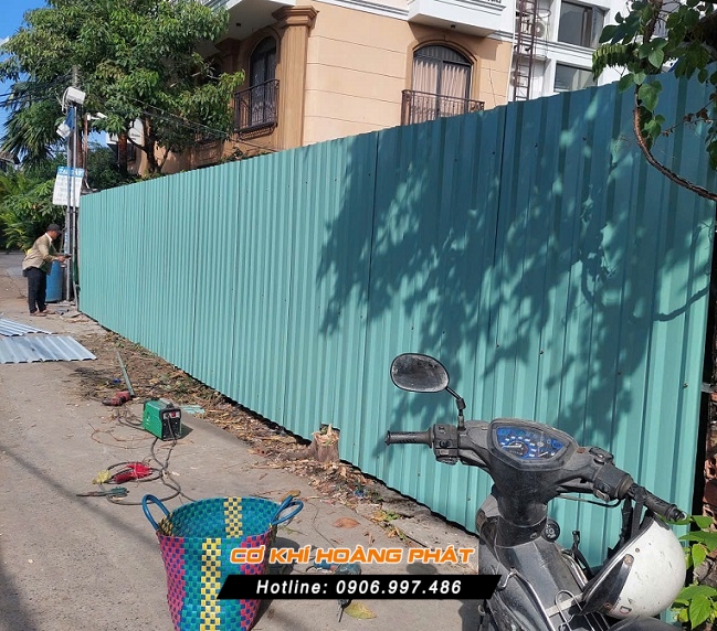 Làm hàng rào tôn tại Thành Phố Hồ Chí Minh
